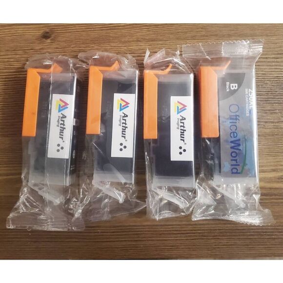 Canon Pixma Compatible 250 XL Black Ink Tank 250XL PGBK Lot Of 4 NEW SEALED - Picture 2 of 2